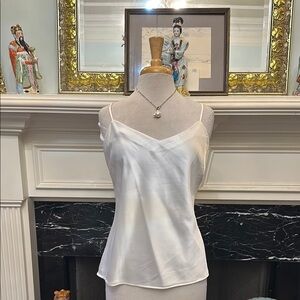 “BB DAKOTA. Steve  Madden” Elegant White Silk Camisole